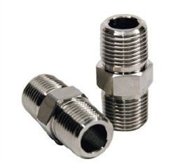 Coated Stainless Steel Hex Nipple, Feature : Fine Finished, Rust Proof