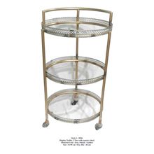 Display Trolly 3 Tire with Coaster wheel