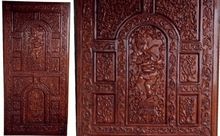 Solid Wooden carved doors