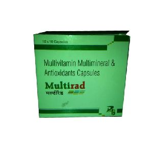 Multirad Multivitamin Multimineral & Antioxidants Capsules