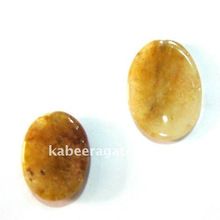 Golden Quartz Worry Stone