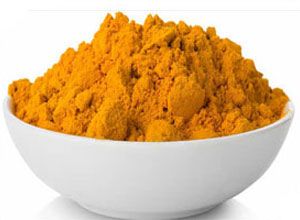 TURMERIC POWDER AND FINGER