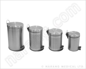 Dustbin (SS) With Inner Plastic Bucket