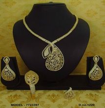 aerican diamond necklace set