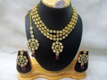 Kundan jewelry set-Latest Imitation Jewelry