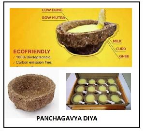 Panchagavya Diya