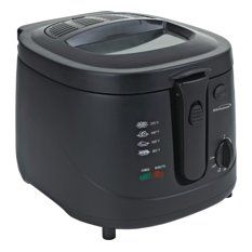 Brentwood 2.5 Liter Deep Fryer, Black