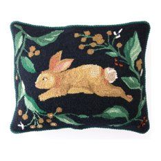 Rabbit Run Hook Pillow