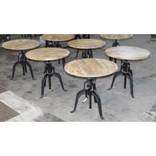 Restaurant Cafe bar Industrial Crank Table