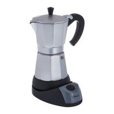 Uniware Electric Bialetti Moka Espresso Maker 6 Cups