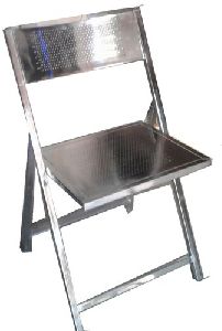 Chrome Plated Folding Chairs