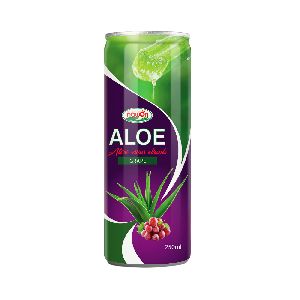 250ml NAWON Original Aloe Vera Drink with grape flavour