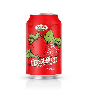 330ml NAWON Sparkling Strawberry Juice Drink