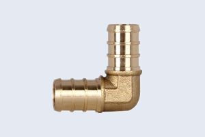 LEAD-FREE ELBOW BRASS HOSE FITTING