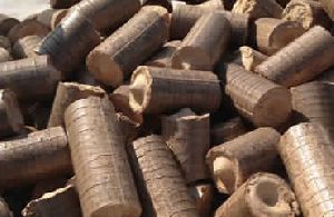 sawdust briquettes
