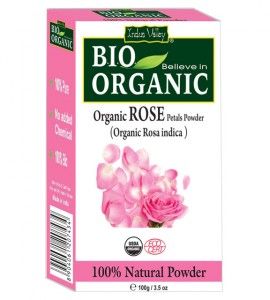 Bio Organic Rose Petal Powder
