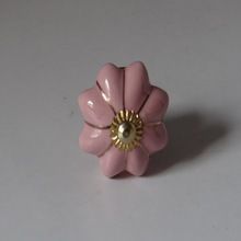 FLOWER CERAMIC DRAWER/CABINET KNOB