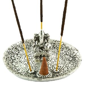 Lord Ganesh Carved Incense Sticks Holder