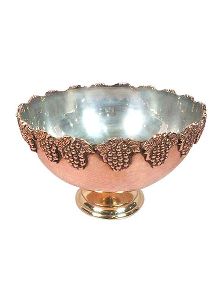 copper Grape Bowl