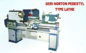 Semi Norton Pedestal Type Lathe Machine