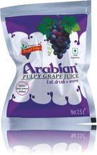 arabian pulpy graps juice