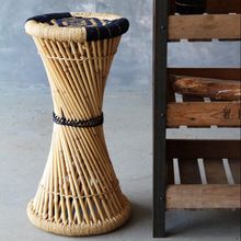 Tall Bamboo Side Table