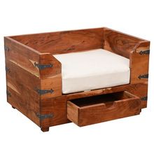 Wooden Pet Bed with drawer