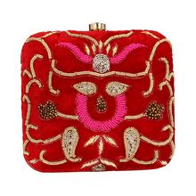 ZARI EMBROIDERY CLUTCH PURSE