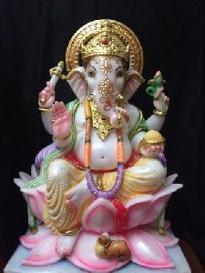 marble ganesh statue