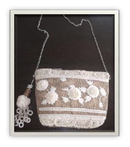 Flower Embroidered Sling Bags