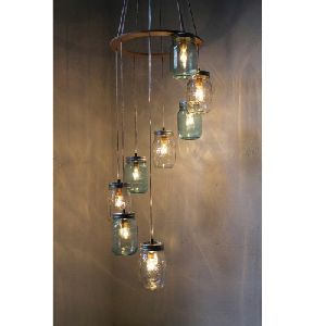 Antique Glass Hanging