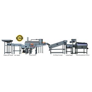 Fully Automatic Pellet Frying Line