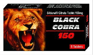 Black Cobra (Sildenafil Citrate) 150mg