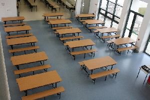 School Desk and Bench