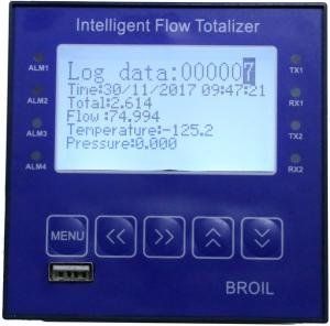 Inteligent Flow Rate Totalizer