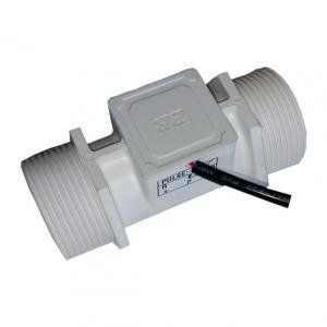 Liquid flow Helical Rotor sensor and meter