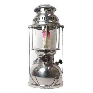 nickel plated steel kerosene hurricane lantern