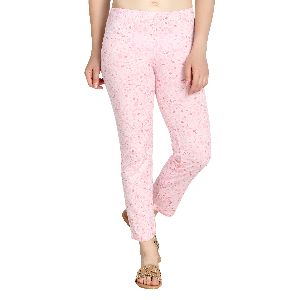 Carlo Bossi - Printed Cotton Pink Pajama for Women