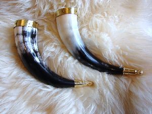 Cow Drinking Horn