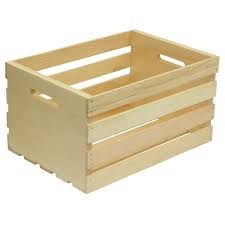 wooden crate