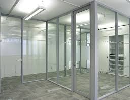modular glass partition