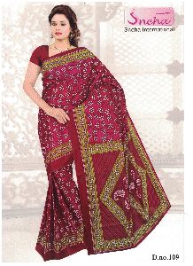 Cotton Printed Sarees