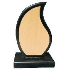 Wooden Flame Trophy