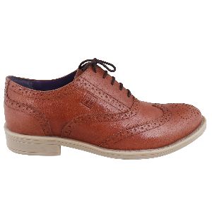 Forever Leathers Brown Brogue Shoe(FL-148 )