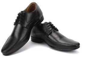 Men's Forever Leather Formal Black Shoes(FL-180)
