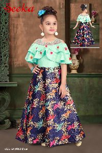 ETHNIC KIDS GOWN