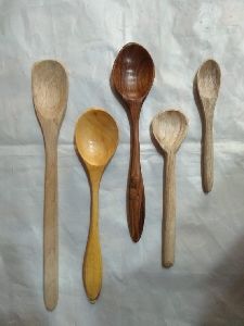 Pine Wood Spoon Set