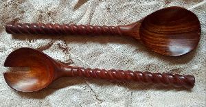 Wooden Long Spoon Set