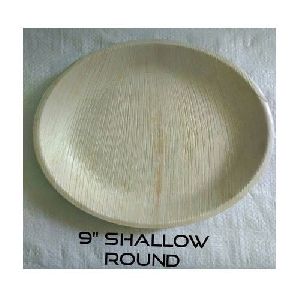 9 Inch Areca Leaf Round Plate