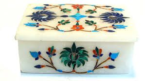 Embroidered Jewellery Box